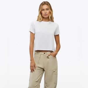 CUTS Almost Friday Tee in White Size Small